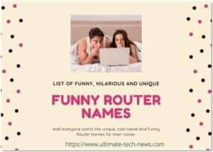 Funny Router Names