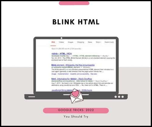 Blink HTML