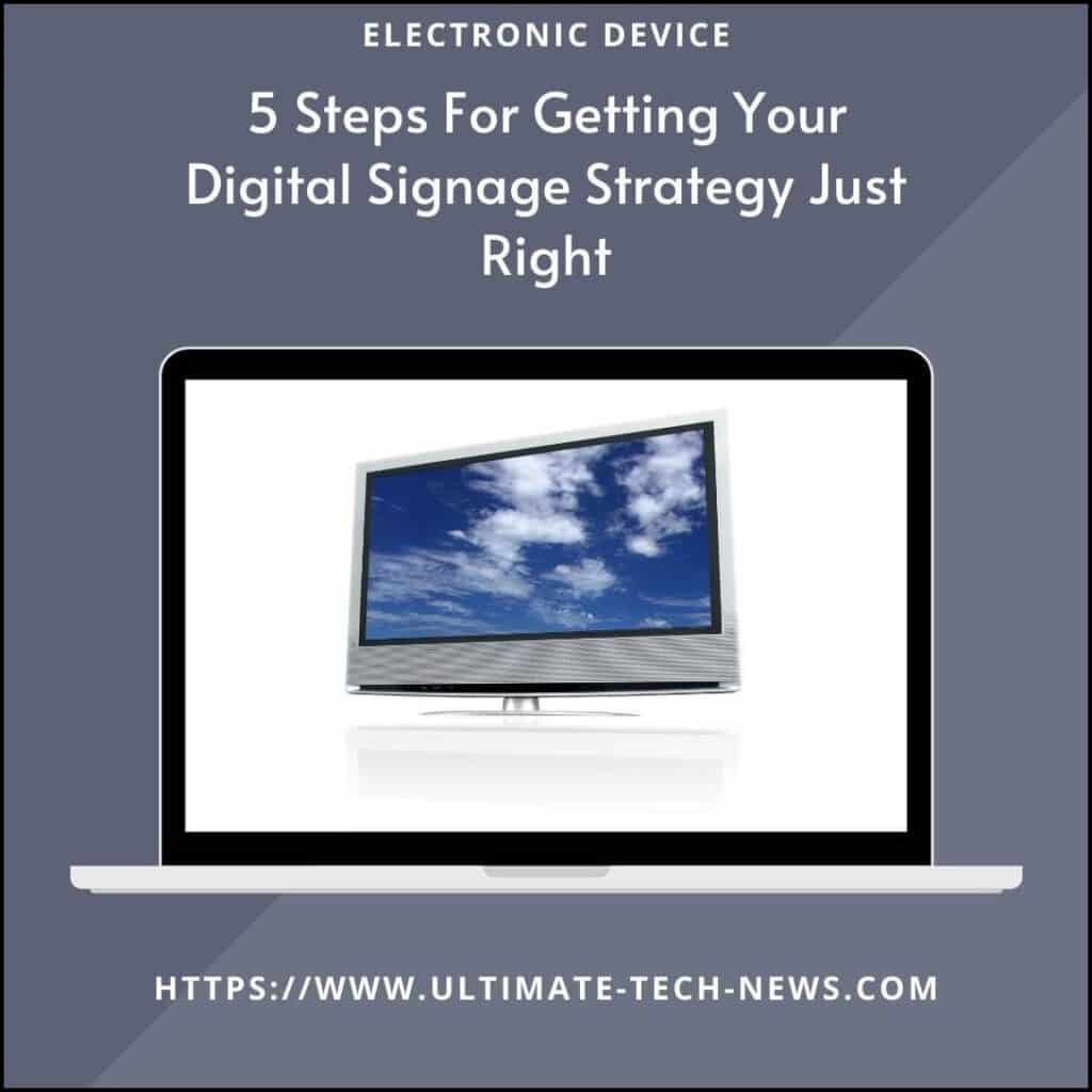 digital signage strategy