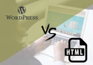 WordPress vs HTML Website