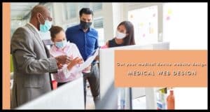 medical device website design