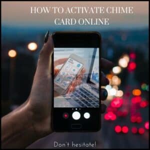 activate chime card