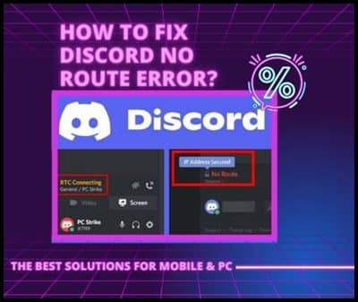 How To Fix Discord No Route Error