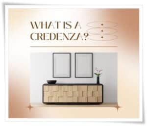 what is a credenza