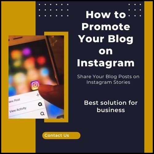 How to Promote Your Blog on Instagram