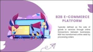 B2B E-COMMERCE