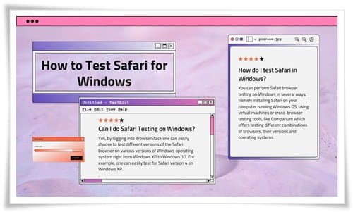 How to Test Safari for Windows