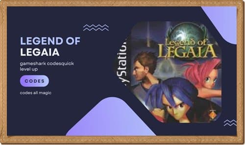 legend of legaia gameshark codes all magic