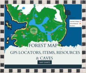 the forest cave map