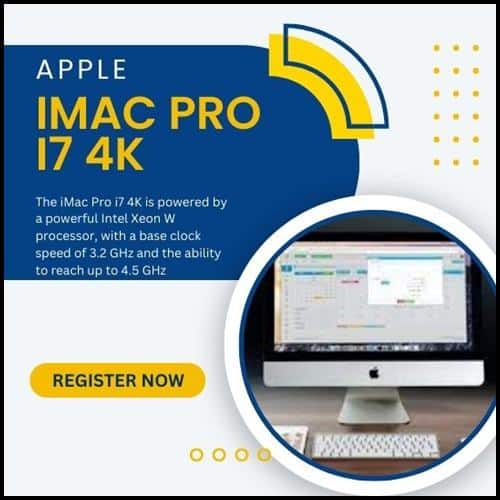 Apple iMac Pro i7 4K performance Review