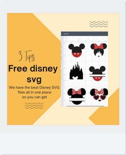 Downloadable Free Disney SVG Files