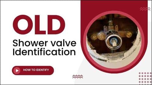 How to Identify Your Shower Valve Old Shower Valve Identification