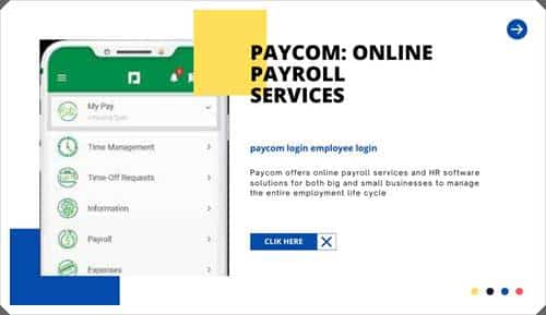Paycom Online Payroll Services Employee Login In