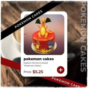 pokemon cakes