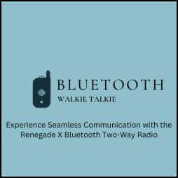 Bluetooth walkie talkie