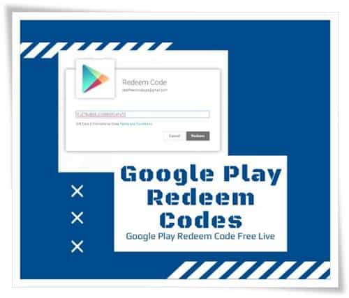 Google Play Redeem Codes 10, 100 and 800 (Daily Updated)