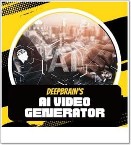 DeepBrain's AI Video Generator