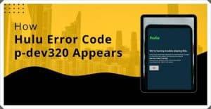 Hulu Error Code p-dev320