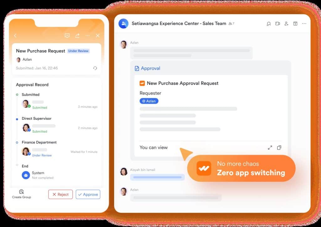 Lark Approval: streamlining sign-offs with automation